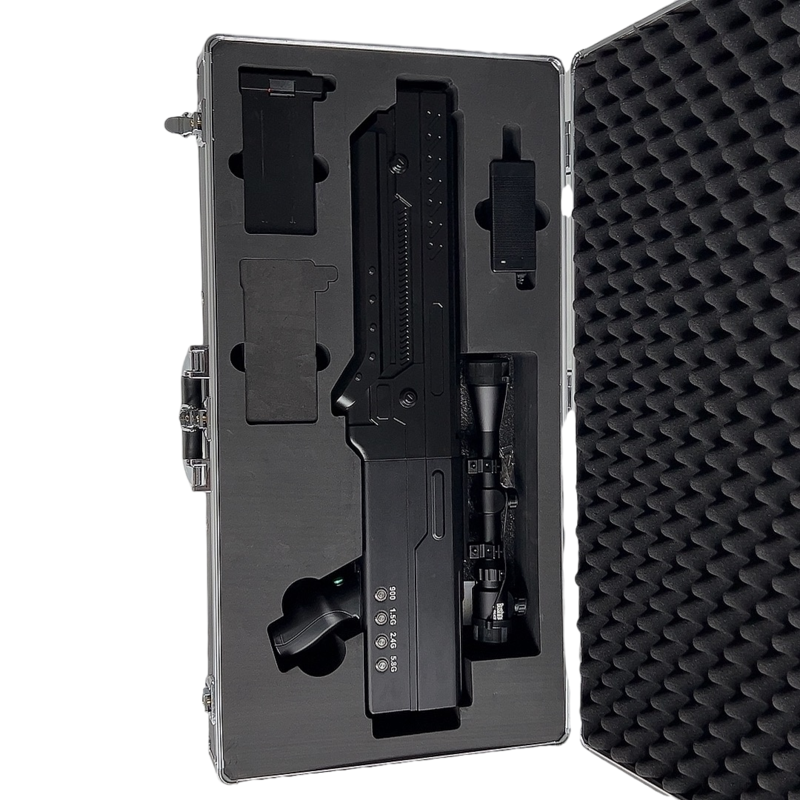  乌伊岭手持便携式枪型低空防御反制四通道B型